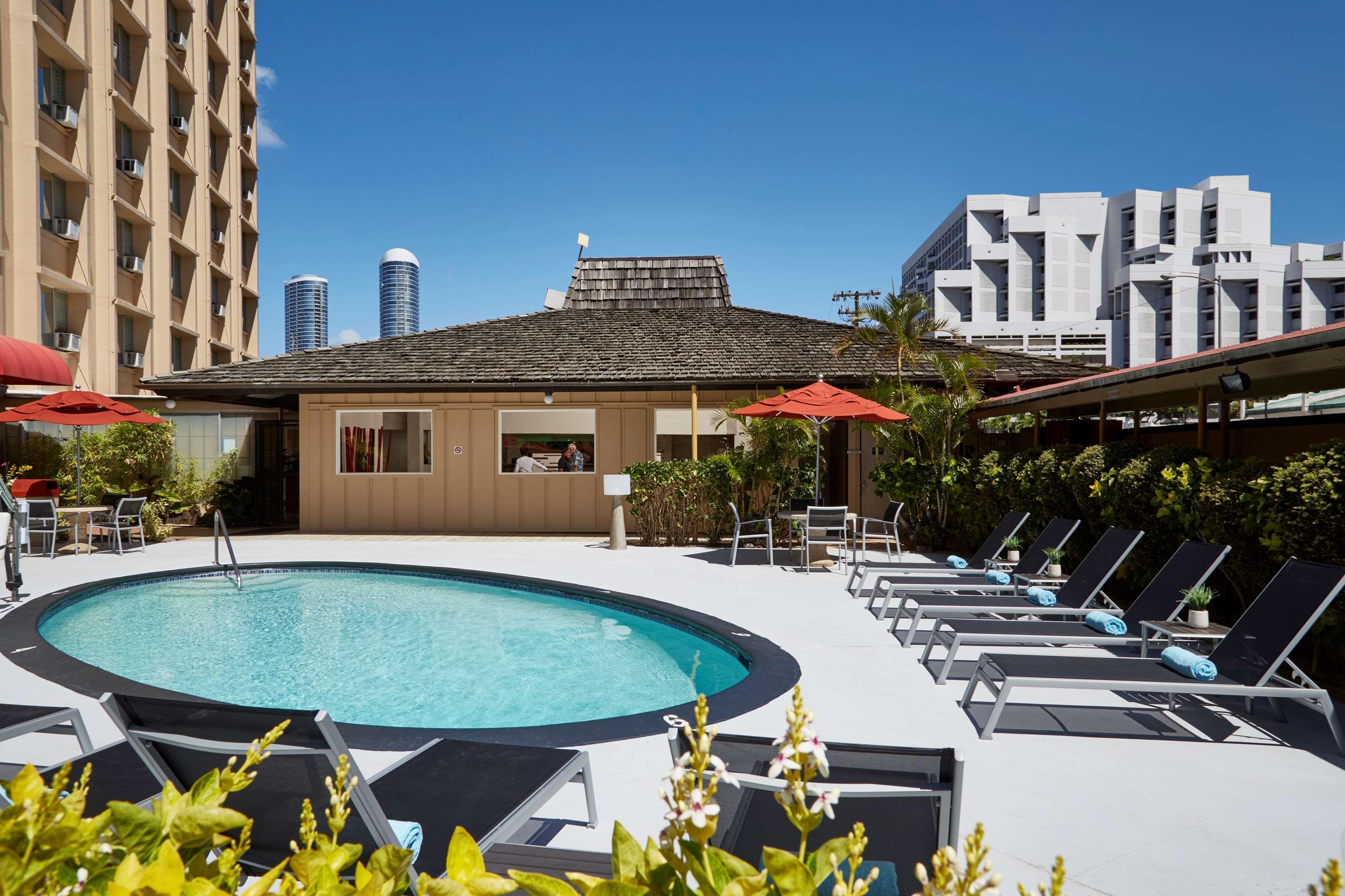 Pagoda Hotel Honolulu Bagian luar foto