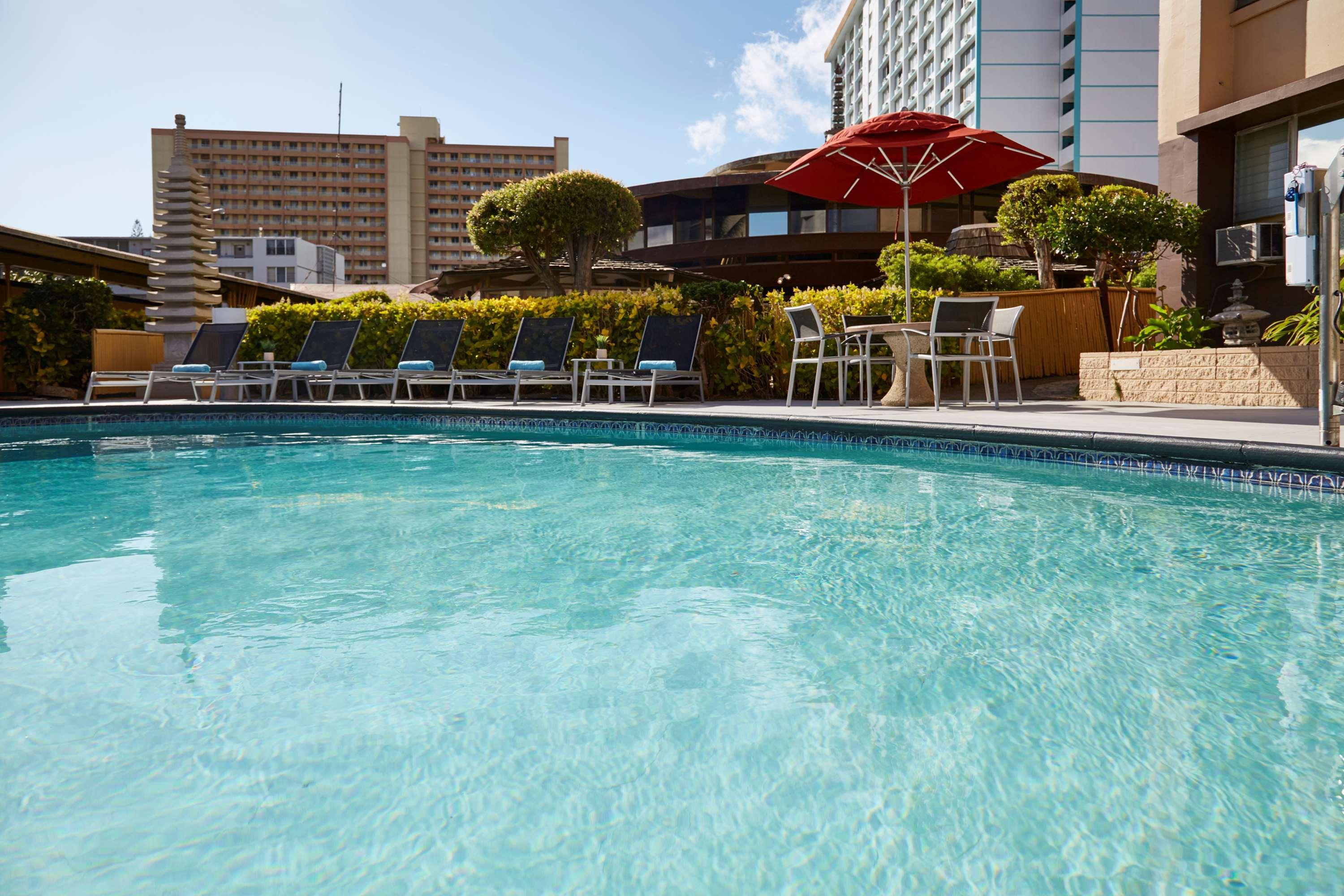 Pagoda Hotel Honolulu Bagian luar foto